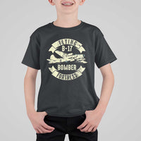Vintage B-17 Bomber WW2 Aircraft T Shirt For Kid Plane Aviation Fighter Airplane Retro Grunge