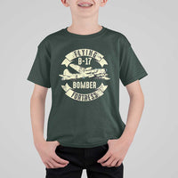 Vintage B-17 Bomber WW2 Aircraft T Shirt For Kid Plane Aviation Fighter Airplane Retro Grunge