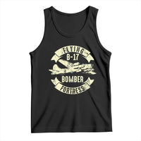 Vintage B-17 Bomber WW2 Aircraft Tank Top Plane Aviation Fighter Airplane Retro Grunge