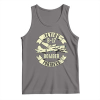Vintage B-17 Bomber WW2 Aircraft Tank Top Plane Aviation Fighter Airplane Retro Grunge