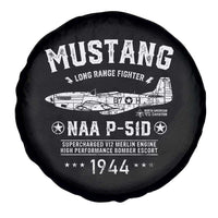 P-51 Mustang Spare Tire Cover North American Aviation WW2 P51 Fighter Plane