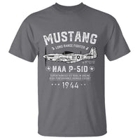 P-51 Mustang T Shirt North American Aviation WW2 P51 Fighter Plane