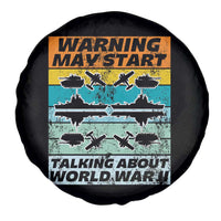 Retro World War 2 Memorabilia Spare Tire Cover May Start Talking About WWII WW2 Gear