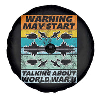 Retro World War 2 Memorabilia Spare Tire Cover May Start Talking About WWII WW2 Gear