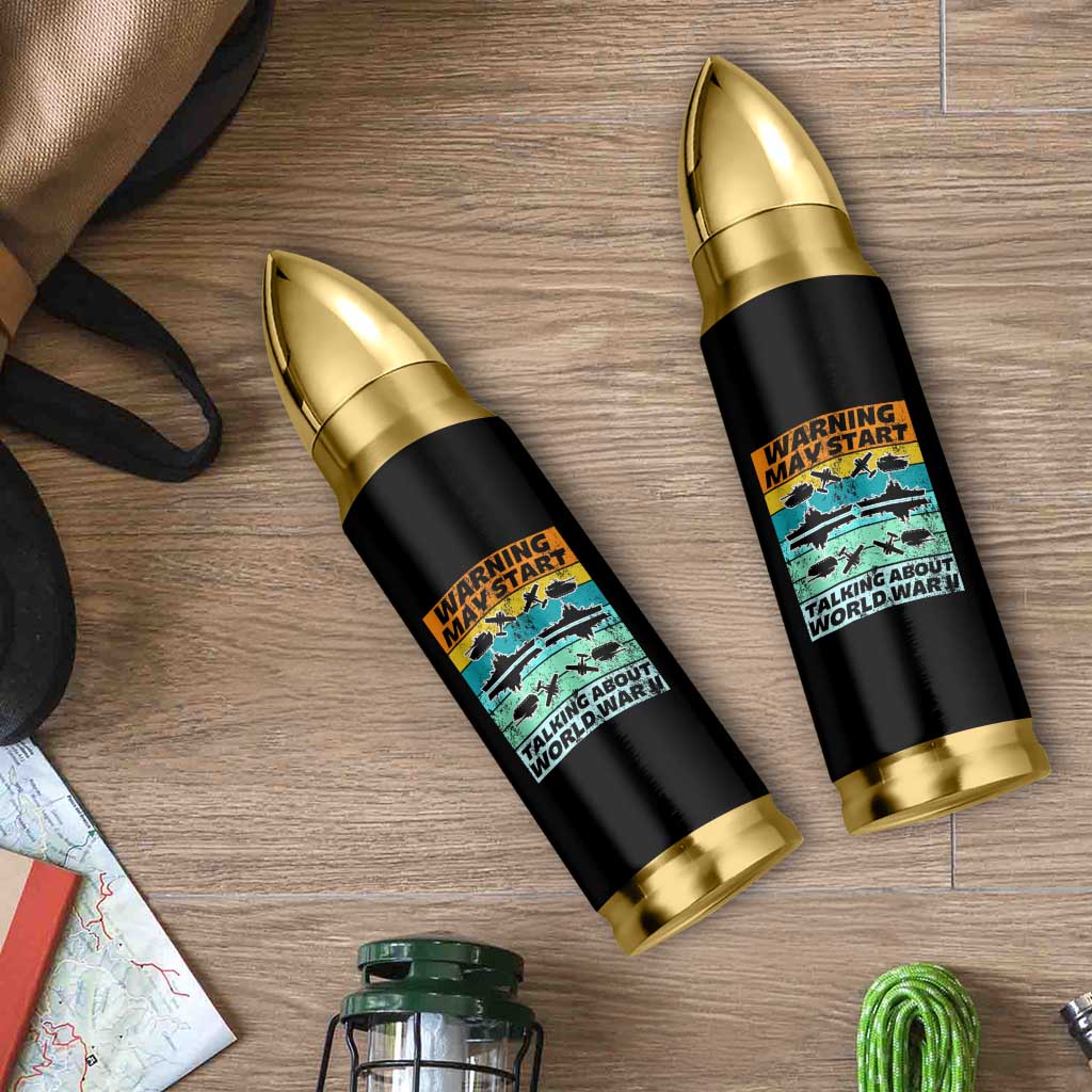 Retro World War 2 Memorabilia Bullet Tumbler May Start Talking About WWII WW2 Gear