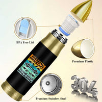 Retro World War 2 Memorabilia Bullet Tumbler May Start Talking About WWII WW2 Gear