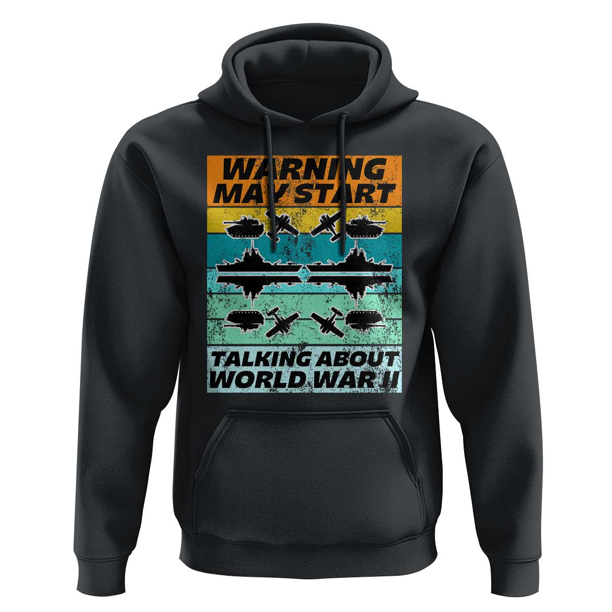 Retro World War 2 Memorabilia Hoodie May Start Talking About WWII WW2 Gear