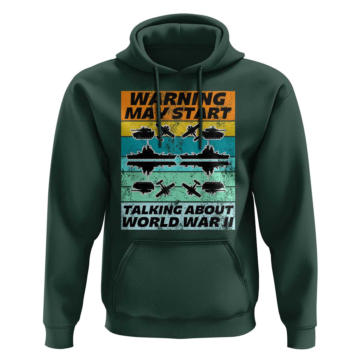 Retro World War 2 Memorabilia Hoodie May Start Talking About WWII WW2 Gear