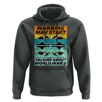Retro World War 2 Memorabilia Hoodie May Start Talking About WWII WW2 Gear