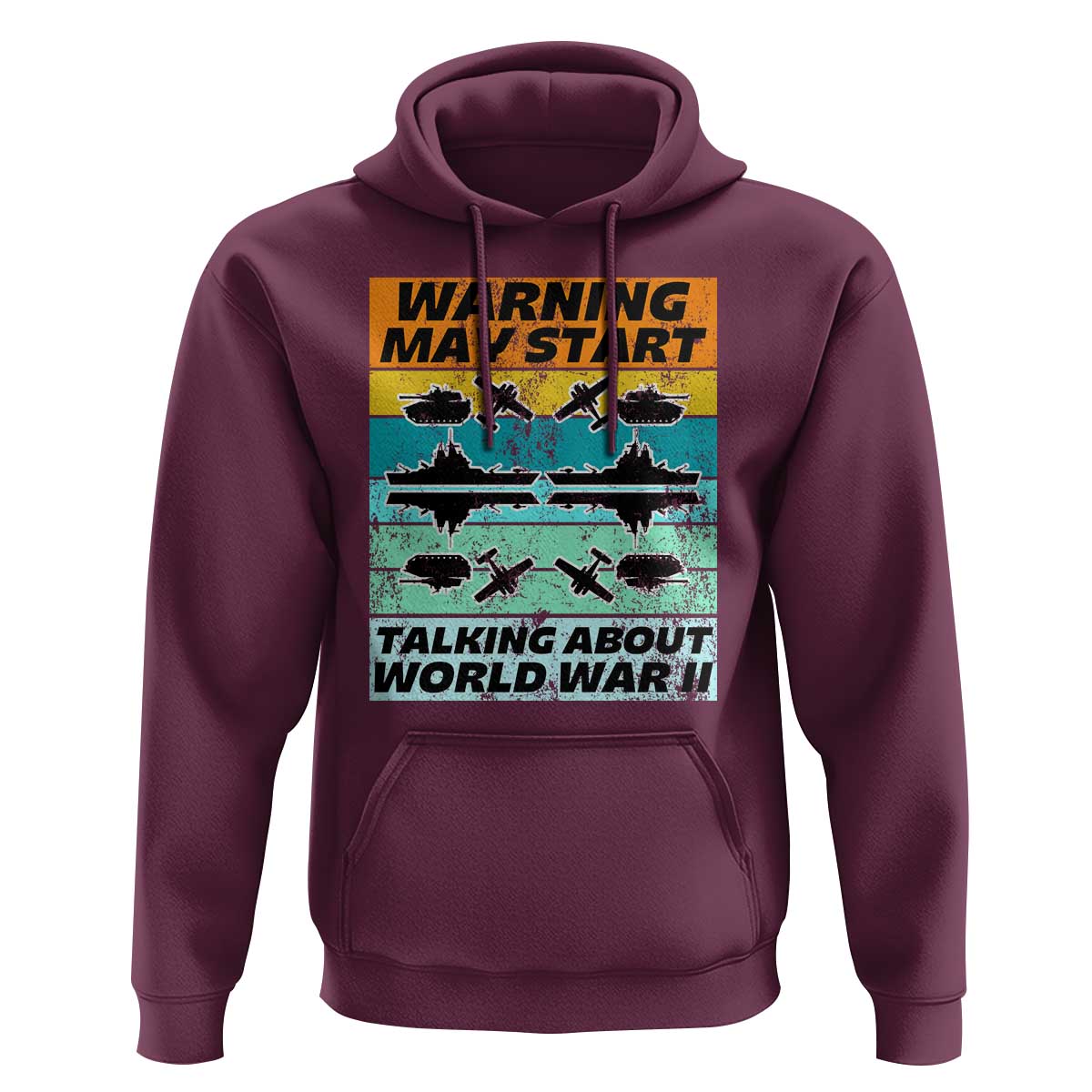 Retro World War 2 Memorabilia Hoodie May Start Talking About WWII WW2 Gear