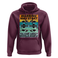 Retro World War 2 Memorabilia Hoodie May Start Talking About WWII WW2 Gear