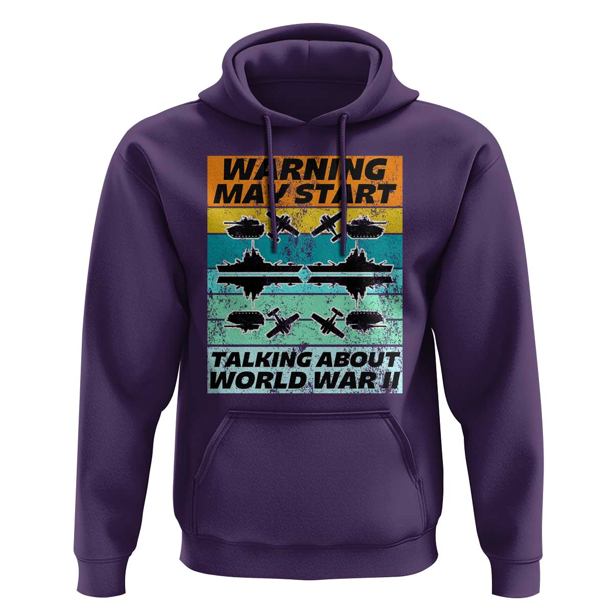 Retro World War 2 Memorabilia Hoodie May Start Talking About WWII WW2 Gear