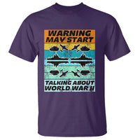 Retro World War 2 Memorabilia T Shirt May Start Talking About WWII WW2 Gear