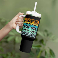 Retro World War 2 Memorabilia Tumbler With Handle May Start Talking About WWII WW2 Gear