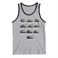 WW2 Tanks Tank Top M4 Sherman Panzer IV Tiger II T-34 History Buff