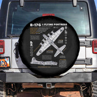 B-17 Flying Fortress Spare Tire Cover WW2 B-17G Bomber Vintage Aviation