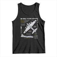 B-17 Flying Fortress Tank Top WW2 B-17G Bomber Vintage Aviation
