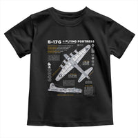 B-17 Flying Fortress Toddler T Shirt WW2 B-17G Bomber Vintage Aviation