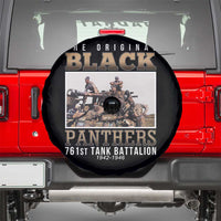 761st Tank Battalion Tribute Spare Tire Cover Black Panthers WW2 Heroes