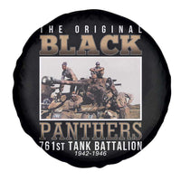 761st Tank Battalion Tribute Spare Tire Cover Black Panthers WW2 Heroes