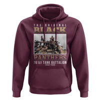 761st Tank Battalion Tribute Hoodie Black Panthers WW2 Heroes