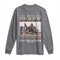 761st Tank Battalion Tribute Long Sleeve Shirt Black Panthers WW2 Heroes