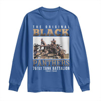 761st Tank Battalion Tribute Long Sleeve Shirt Black Panthers WW2 Heroes