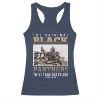 761st Tank Battalion Tribute Racerback Tank Top Black Panthers WW2 Heroes