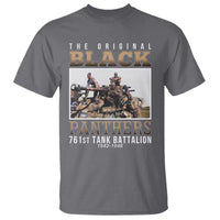 761st Tank Battalion Tribute T Shirt Black Panthers WW2 Heroes
