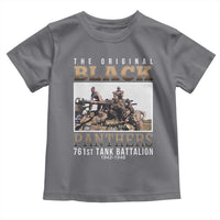 761st Tank Battalion Tribute Toddler T Shirt Black Panthers WW2 Heroes
