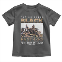 761st Tank Battalion Tribute Toddler T Shirt Black Panthers WW2 Heroes