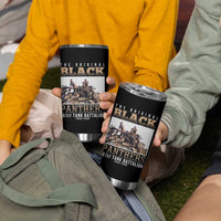 761st Tank Battalion Tribute Tumbler Cup Black Panthers WW2 Heroes