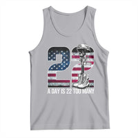 Veteran Suicide Awareness Tank Top 22 A Day is 22 Too Many Veteran Lives Matter