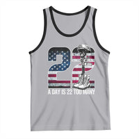 Veteran Suicide Awareness Tank Top 22 A Day is 22 Too Many Veteran Lives Matter