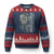 Veteran Suicide Awareness Ugly Christmas Sweater USA Flag 22 A Day Is 22 Too Many - Wonder Print Shop