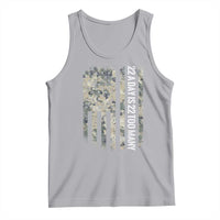 Veteran Suicide Awareness Tank Top USA Flag 22 A Day Is 22 Too Many