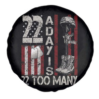 Veteran Suicide Awareness Spare Tire Cover 22 A Day Is 22 Too Many