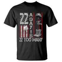 Veteran Suicide Awareness T Shirt 22 A Day Is 22 Too Many