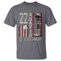 Veteran Suicide Awareness T Shirt 22 A Day Is 22 Too Many