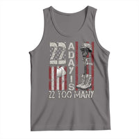 Veteran Suicide Awareness Tank Top 22 A Day Is 22 Too Many