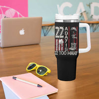 Veteran Suicide Awareness Tumbler With Handle 22 A Day Is 22 Too Many