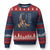 Veteran Suicide Awareness Ugly Christmas Sweater 22 A Day Is 22 Too Many American Flag Ribbon - Wonder Print Shop
