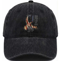 Veteran Suicide Awareness Washed Cotton Baseball Cap 22 A Day Is 22 Too Many American Flag Ribbon