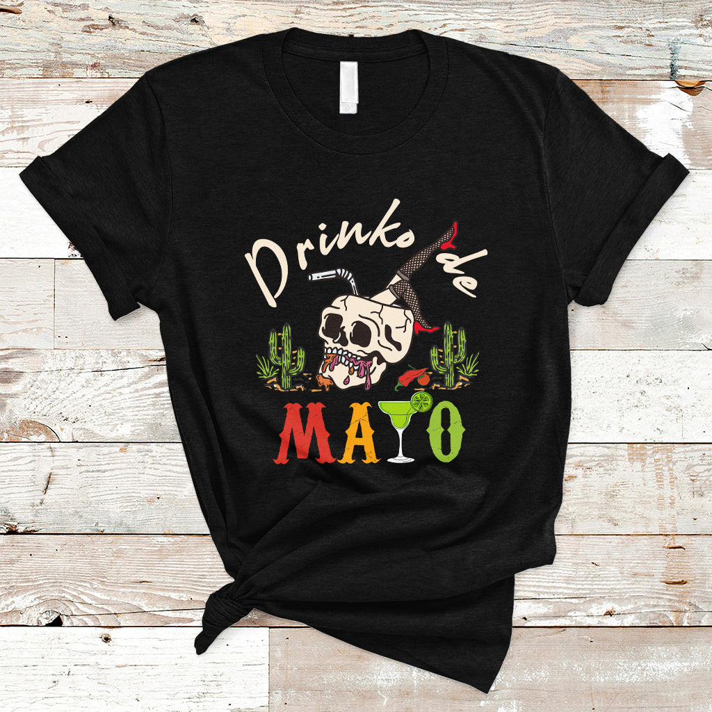 Funny Cinco De Mayo T Shirt Cinco De Mayo Drinko De Mayo Fiesta Mexican Party - Wonder Print Shop