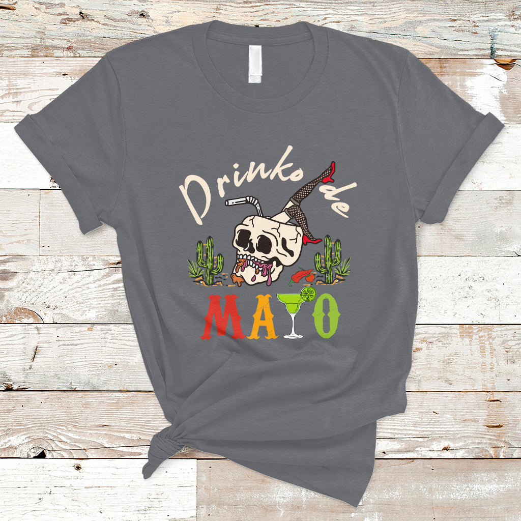 Funny Cinco De Mayo T Shirt Cinco De Mayo Drinko De Mayo Fiesta Mexican Party - Wonder Print Shop