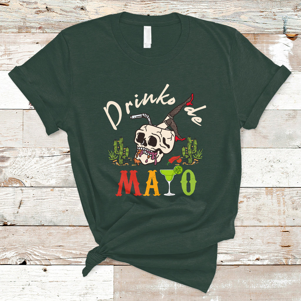 Funny Cinco De Mayo T Shirt Cinco De Mayo Drinko De Mayo Fiesta Mexican Party - Wonder Print Shop