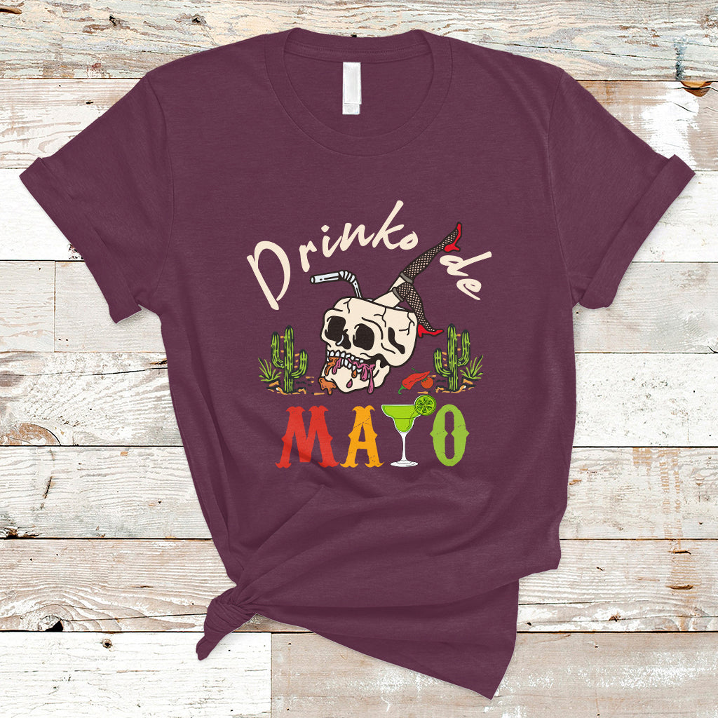 Funny Cinco De Mayo T Shirt Cinco De Mayo Drinko De Mayo Fiesta Mexican Party - Wonder Print Shop
