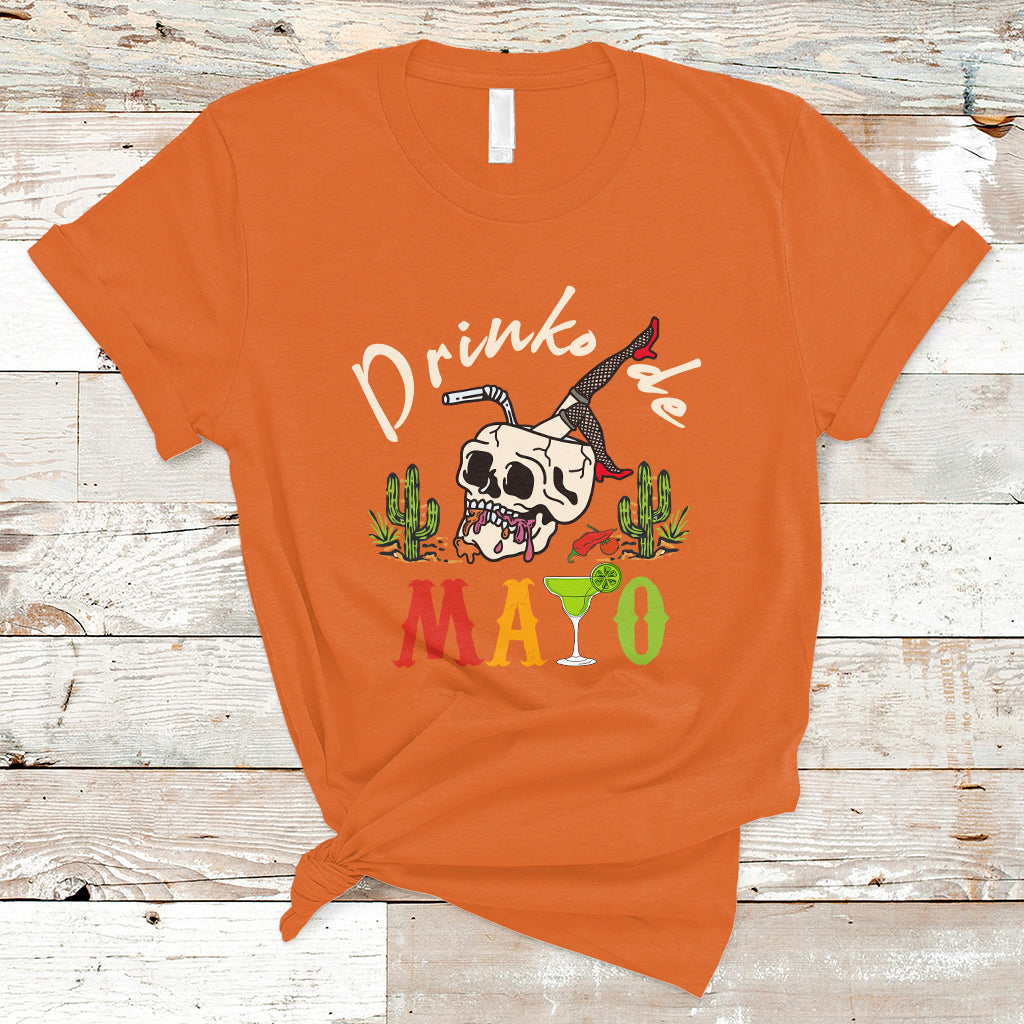 Funny Cinco De Mayo T Shirt Cinco De Mayo Drinko De Mayo Fiesta Mexican Party - Wonder Print Shop
