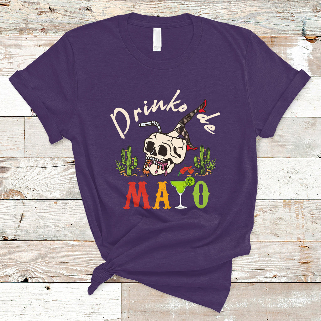 Funny Cinco De Mayo T Shirt Cinco De Mayo Drinko De Mayo Fiesta Mexican Party - Wonder Print Shop