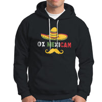 Funny Cinco De Mayo Hoodie Funny 0% Mexican With Sombrero For Cinco De Mayo Costume - Wonder Print Shop